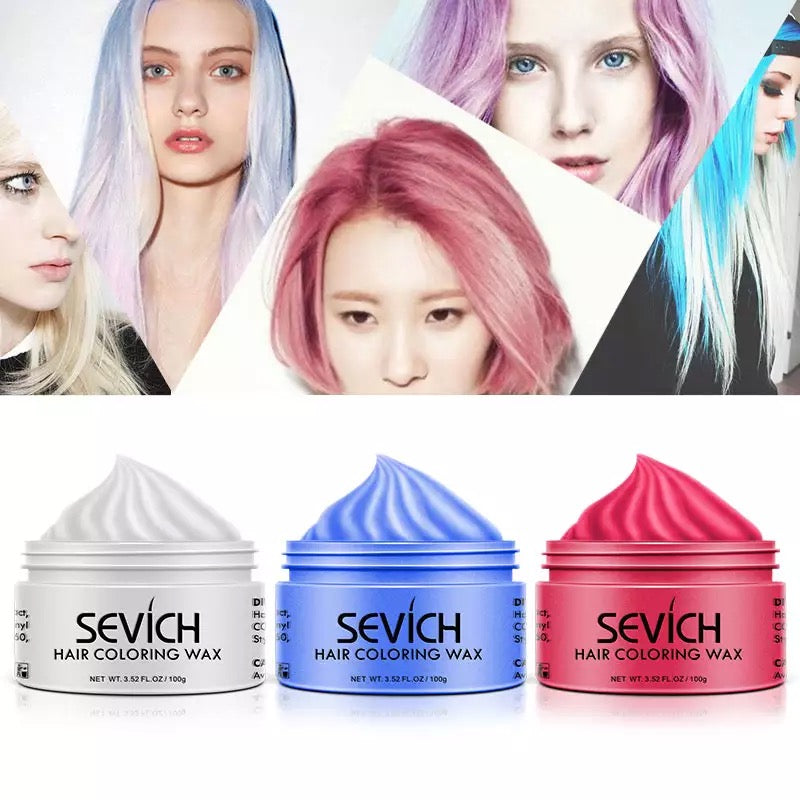 Stunning Temporary Hair Color Dye-Wax