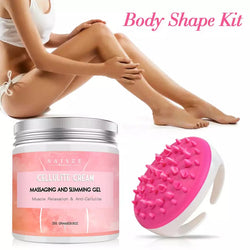 Slimming Fat Burning Cellulite Cream + Massager