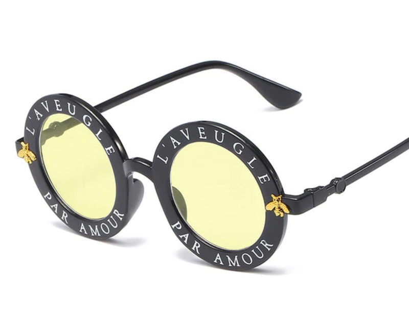 Retro Black Luxury Brand Designer Sunglasses