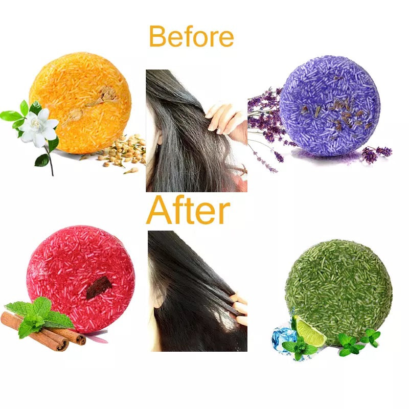 Natural Handmade Hair Shampoo Soap