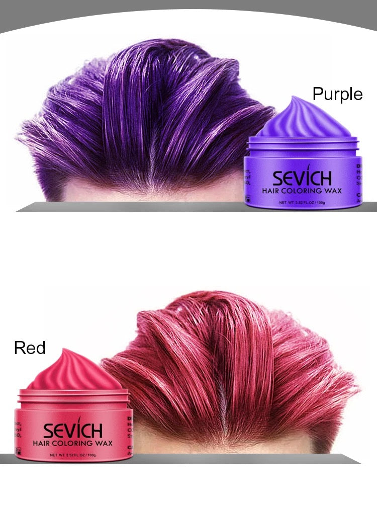 Stunning Temporary Hair Color Dye-Wax