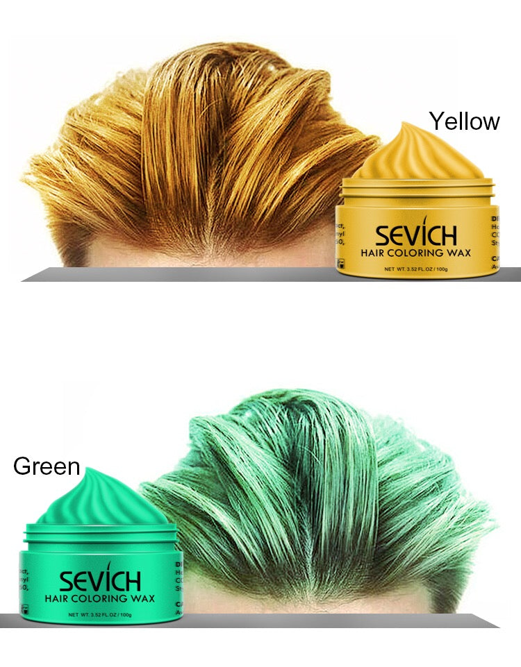 Stunning Temporary Hair Color Dye-Wax