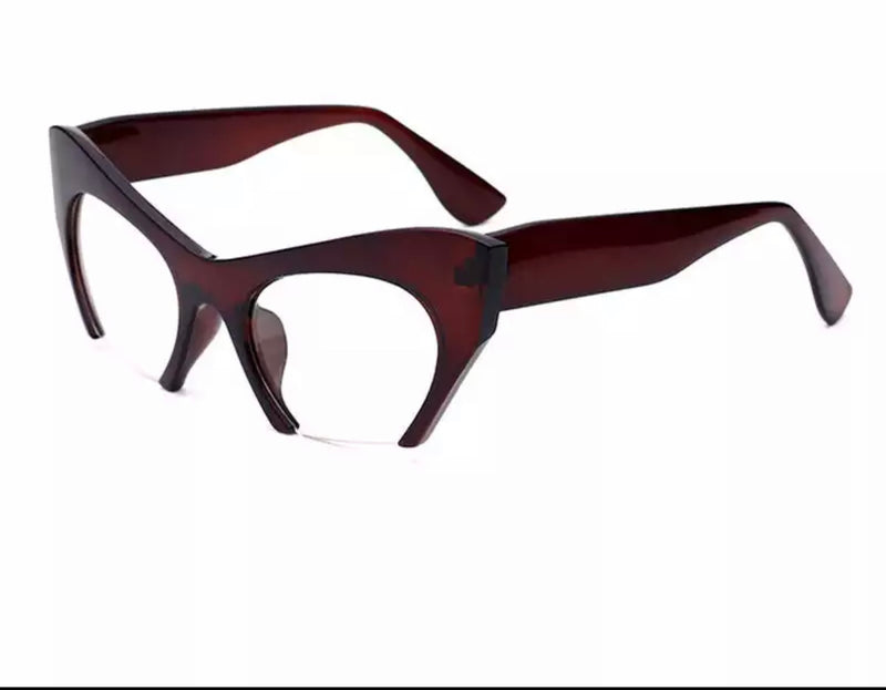 Stylish Cat Eye Thick Glasses Frames