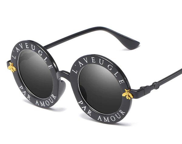Retro Black Luxury Brand Designer Sunglasses