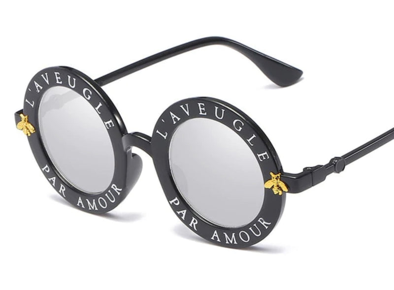 Retro Black Luxury Brand Designer Sunglasses