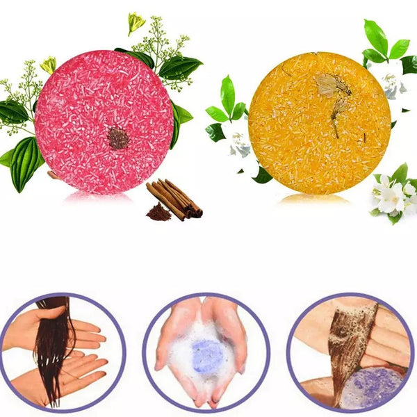 Natural Handmade Hair Shampoo Soap