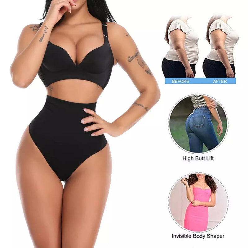Slimming Waist Support Tummy Control Thong Body Shaper