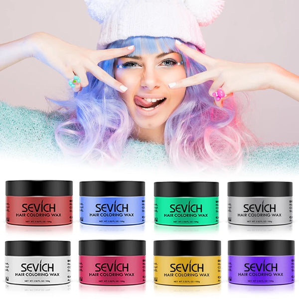 Stunning Temporary Hair Color Dye-Wax