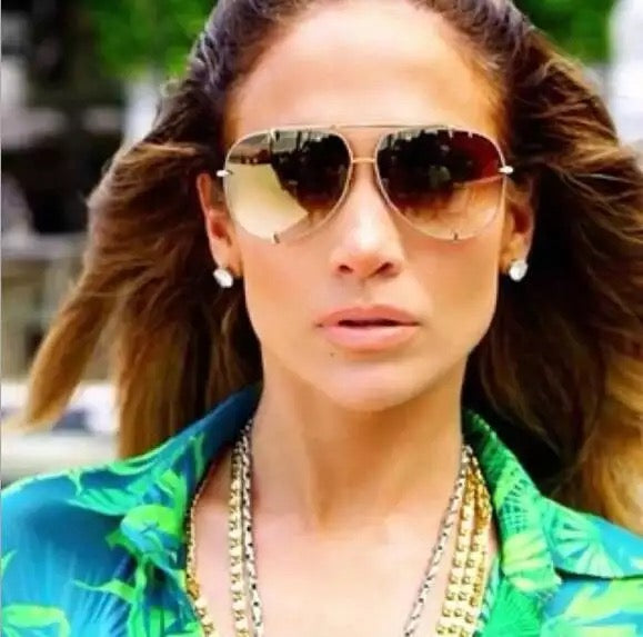 Fashion Oversized Pilot Sunglasses