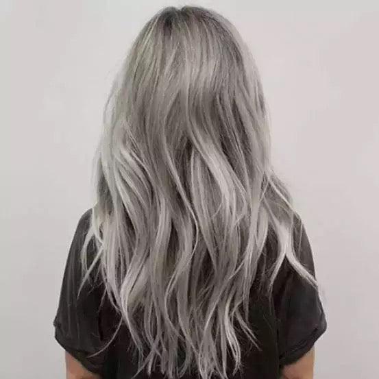 Silver Gray Hair Dye Cream