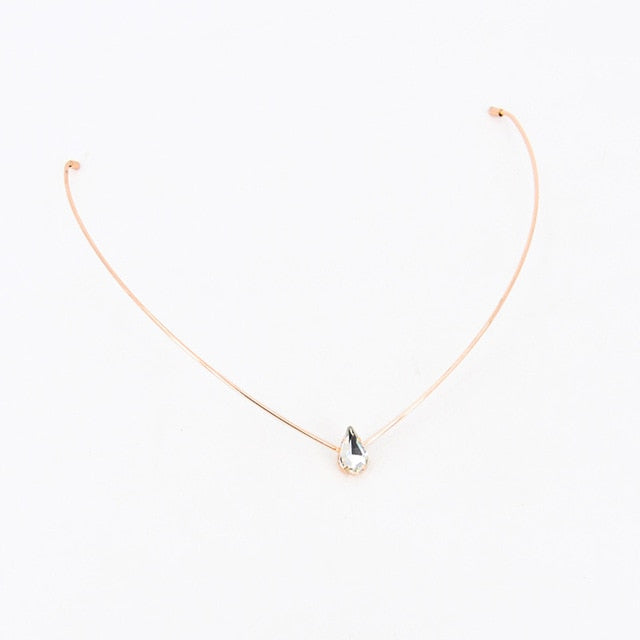 Back Hold Headbands Crystal