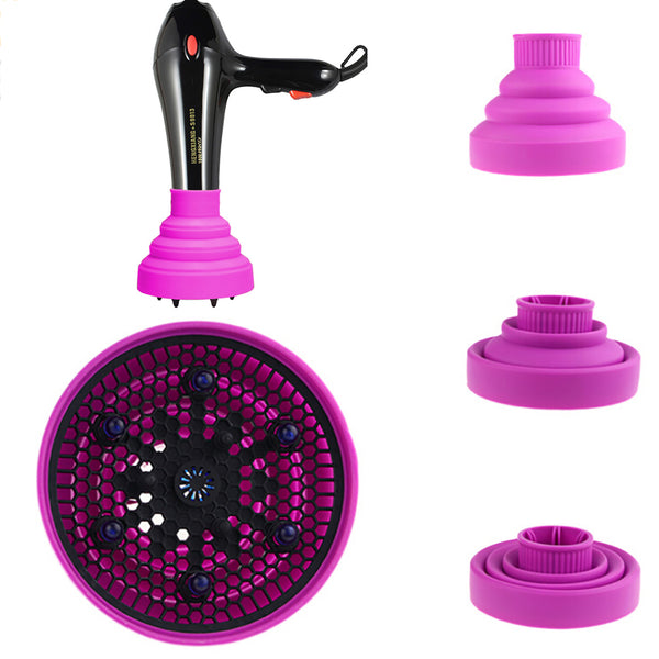 Salon Grade Silicone Universal Hair Dryer Diffuser