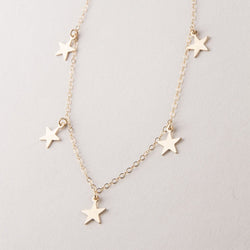 7 Star Choker Fashion Pendant Chain
