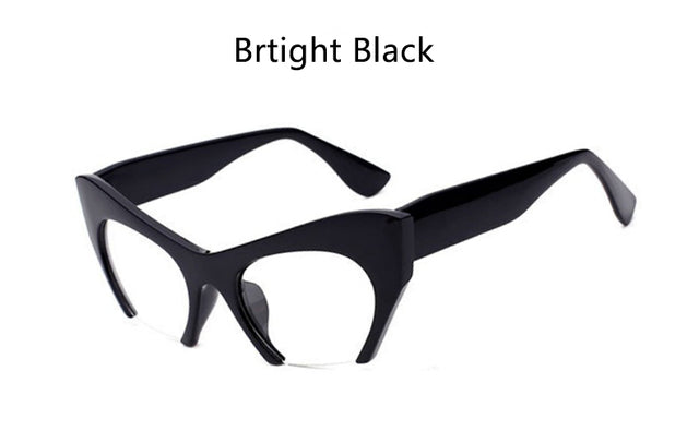 Stylish Cat Eye Thick Glasses Frames