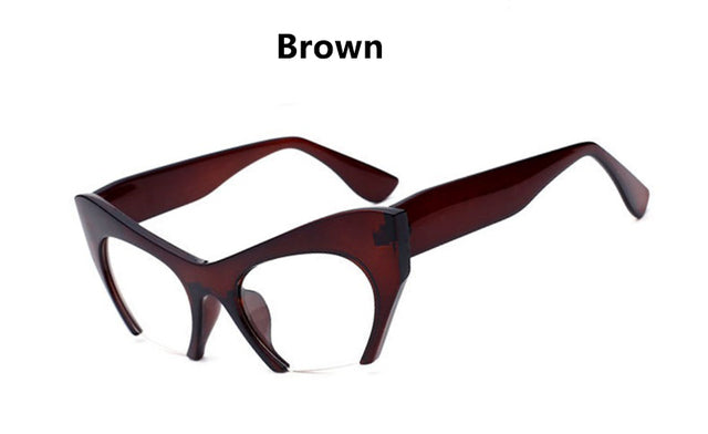 Stylish Cat Eye Thick Glasses Frames