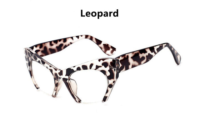 Stylish Cat Eye Thick Glasses Frames