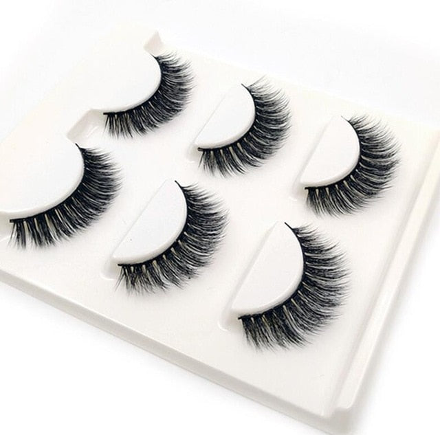 3 Pairs Natural Looking Eyelash Extension