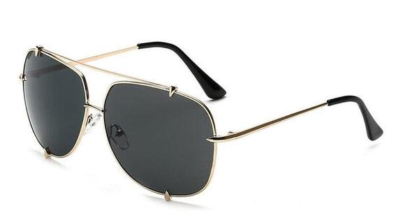 Fashion Oversized Pilot Sunglasses