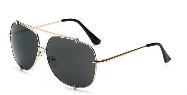 Fashion Oversized Pilot Sunglasses