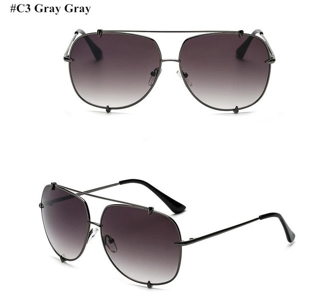 Fashion Oversized Pilot Sunglasses