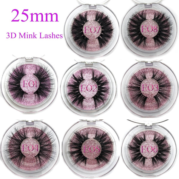 Mikiwi 25mm  Long Mink Lashes