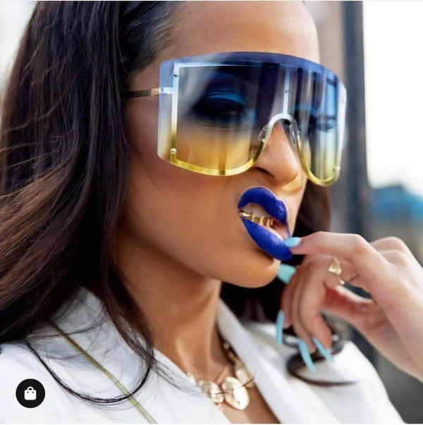 Fashion Oversized Squared Shades