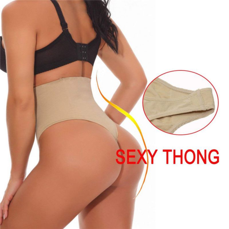 Slimming Waist Support Tummy Control Thong Body Shaper
