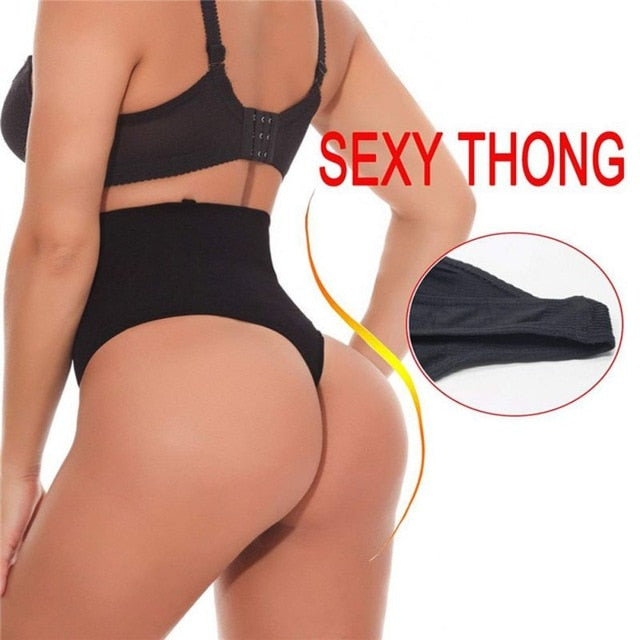 Slimming Waist Support Tummy Control Thong Body Shaper