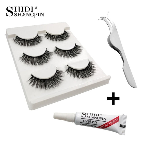 3D  Mink Eyelashes Kit