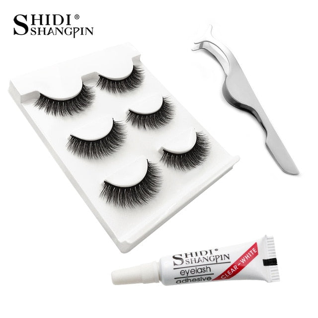 3D  Mink Eyelashes Kit