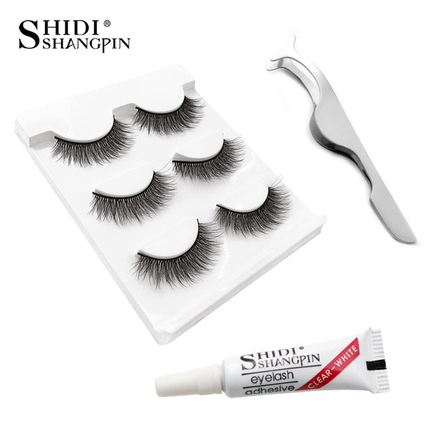 3D  Mink Eyelashes Kit