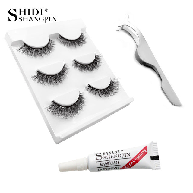 3D  Mink Eyelashes Kit