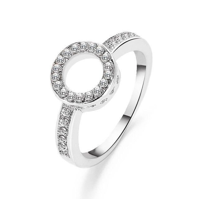 3CT AAA CZ Engagement Rings For Women